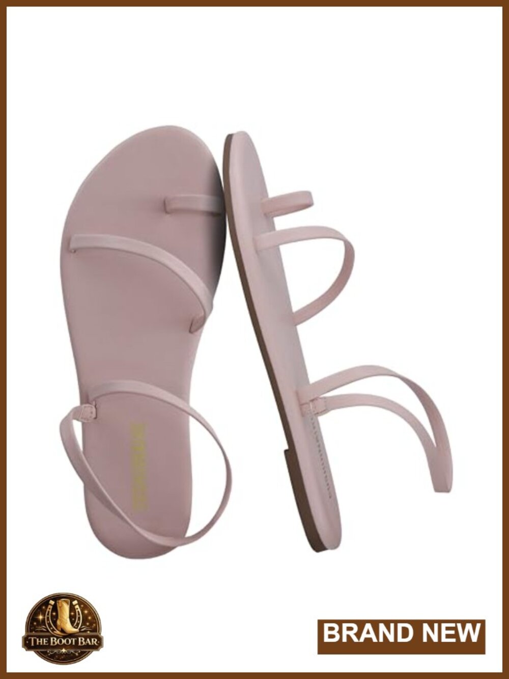 CUSHIONAIRE Chai Strappy Flat Sandals Women Memory Foam